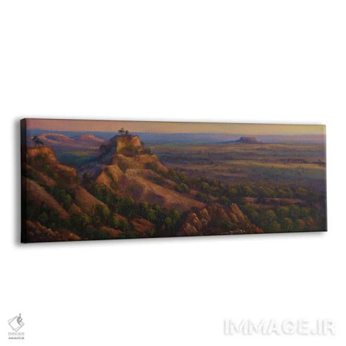 تابلو منظره از کوه اسلوکامب یاراکا کویینزلند اثر کریستوفر ویدال - نمای پرسپکتیو محصول