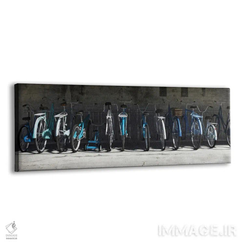تابلو غمگینی جای دوچرخه اثر سینتیا دکر - نمای پرسپکتیو محصول