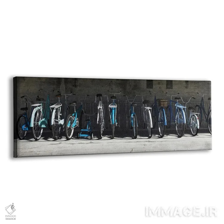 تابلو غمگینی جای دوچرخه اثر سینتیا دکر - نمای پرسپکتیو محصول