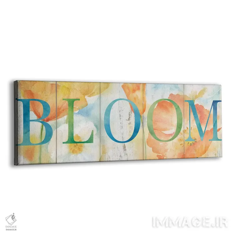 تابلو تابلوی رشد شقایق آبرنگی در چمنزار اثر سینتیا کولتر - نمای پرسپکتیو محصول