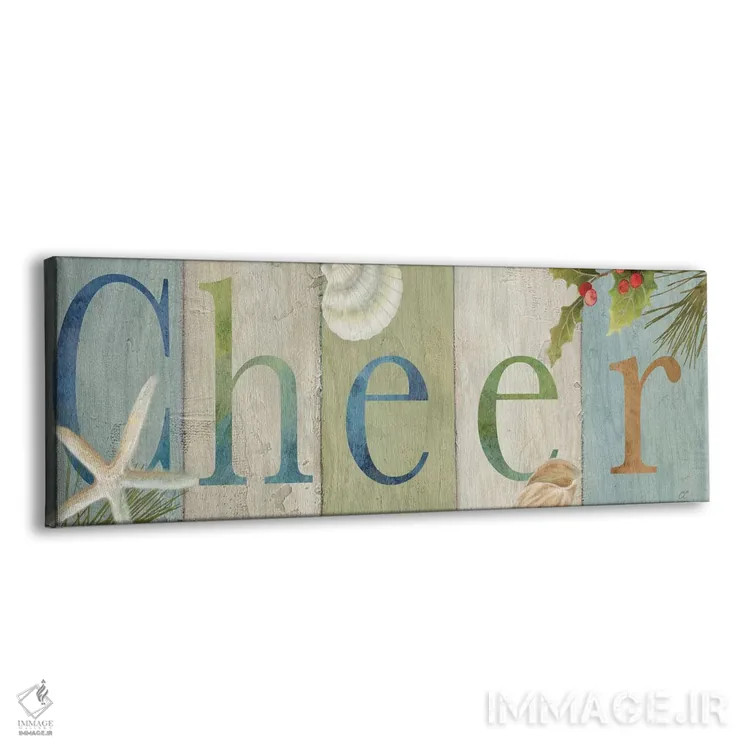 تابلو تابلوی ساحلی شادی دو اثر سینتیا کولتر - نمای پرسپکتیو محصول