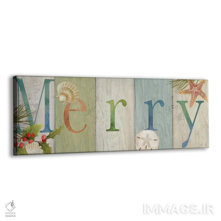 تابلو تابلوی ساحلی شاد یک اثر سینتیا کولتر - نمای پرسپکتیو محصول