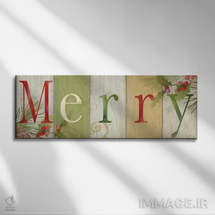 تابلو تابلوی روستایی شاد یک اثر سینتیا کولتر - نمای روبهرو روی دیوار