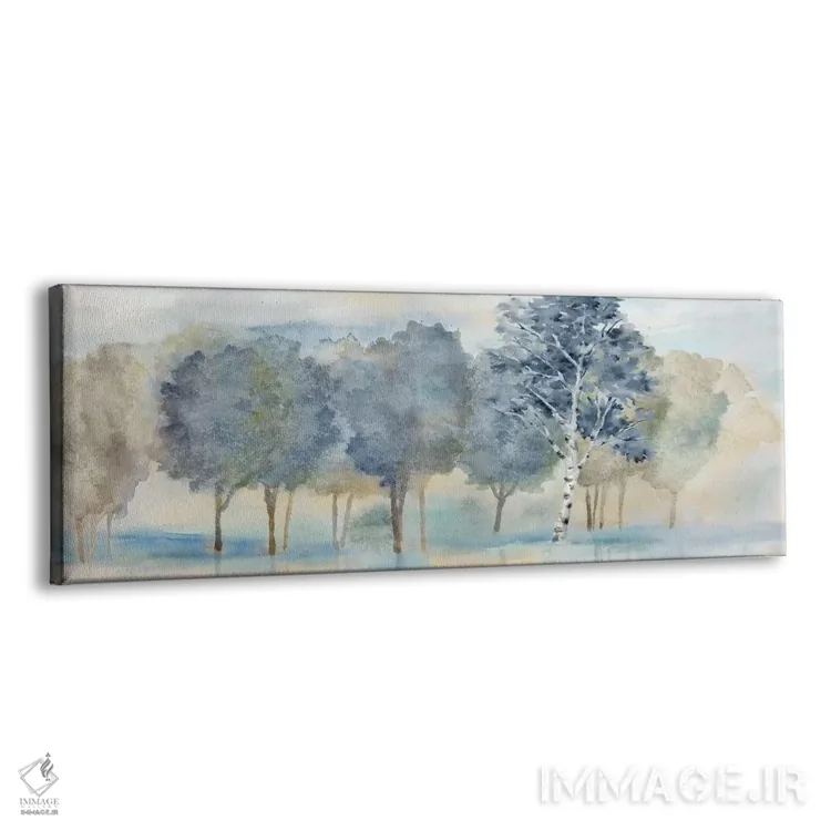 تابلو پنل انعکاس درختان اثر سینتیا کولتر - نمای پرسپکتیو محصول