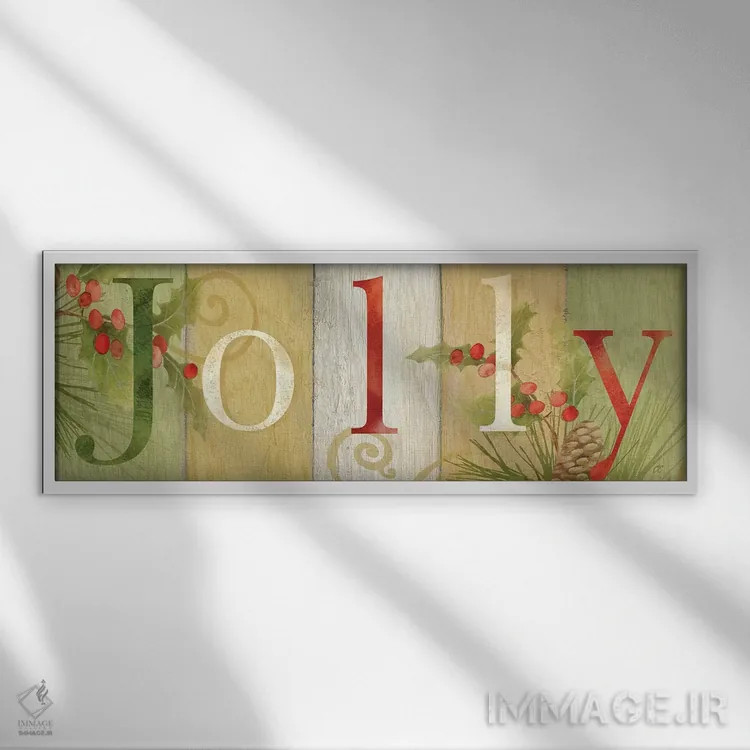 تابلو تابلوی روستایی شاد سه اثر سینتیا کولتر - نمای قابدار سفید