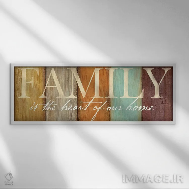 تابلو تابلو الهامبخش خانواده I - ادویه اثر سینتیا کولتر - نمای قابدار سفید