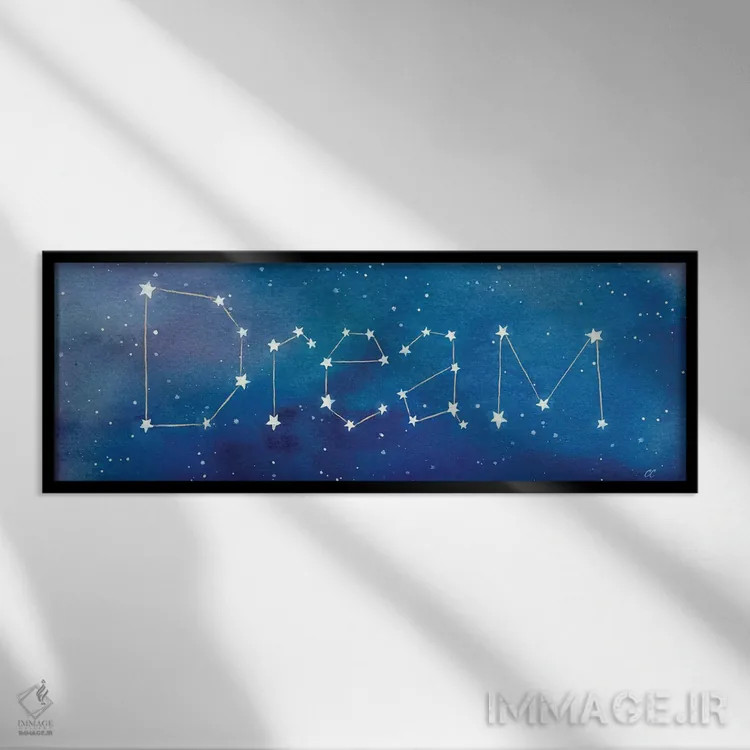 تابلو برج رؤیا اثر سینتیا کولتر - نمای قابدار مشکی