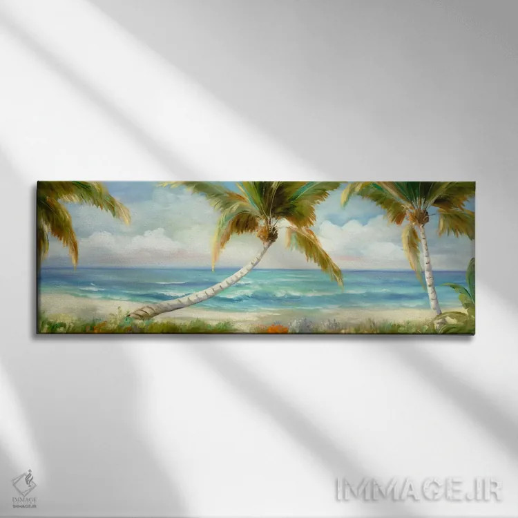 تابلو استوایی ۱۱ - نمای روبهرو روی دیوار