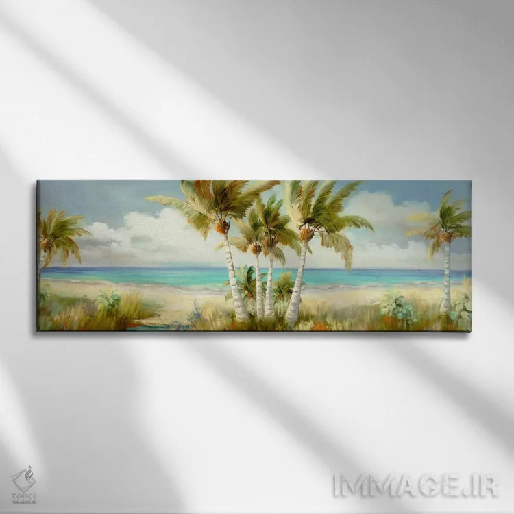 تابلو استوایی ۱۲ - نمای روبهرو روی دیوار