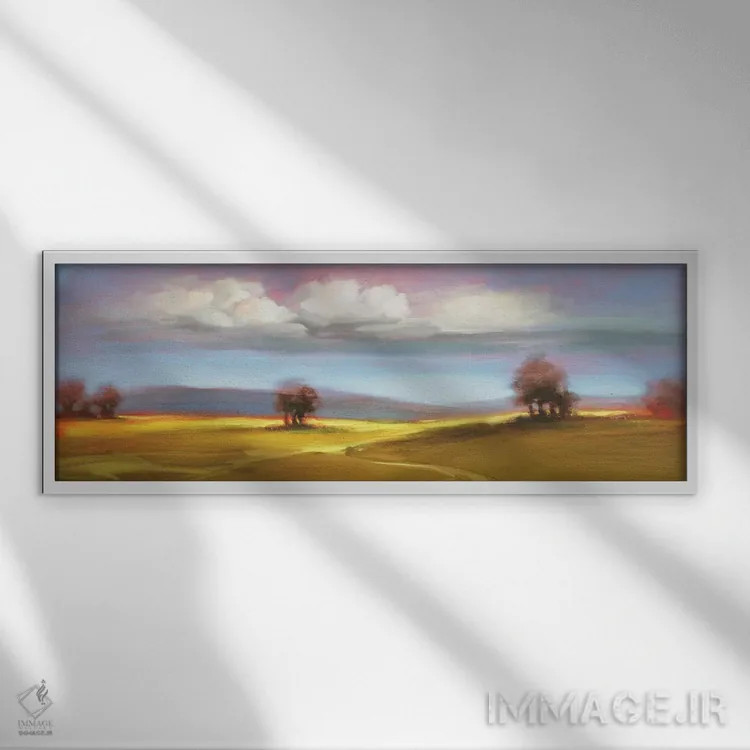 تابلو چشمانداز CVI - نمای قابدار سفید