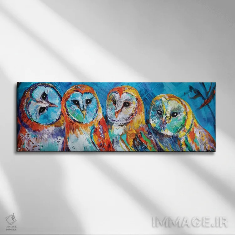 تابلو همیشه یکی خاص اثر لیندزی دال - نمای روبهرو روی دیوار