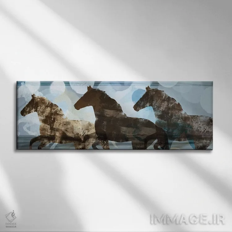 تابلو روح پرشور I اثر دن منیلی - نمای روبهرو روی دیوار