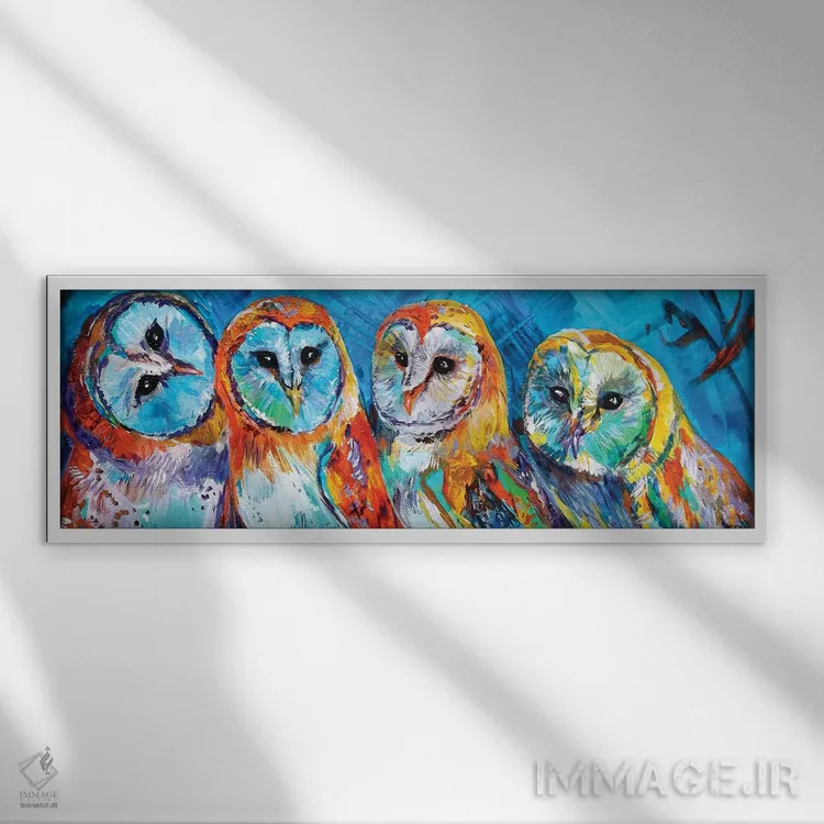 تابلو همیشه یکی خاص اثر لیندزی دال - نمای قابدار سفید