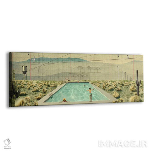 تابلو واحههای مصنوعی اثر دیبی واترمن - نمای پرسپکتیو محصول