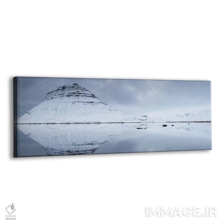 تابلو کیرکجوفل سنایفلزنس ایسلند ۲۵ اثر دیوید کلاپ - نمای پرسپکتیو محصول