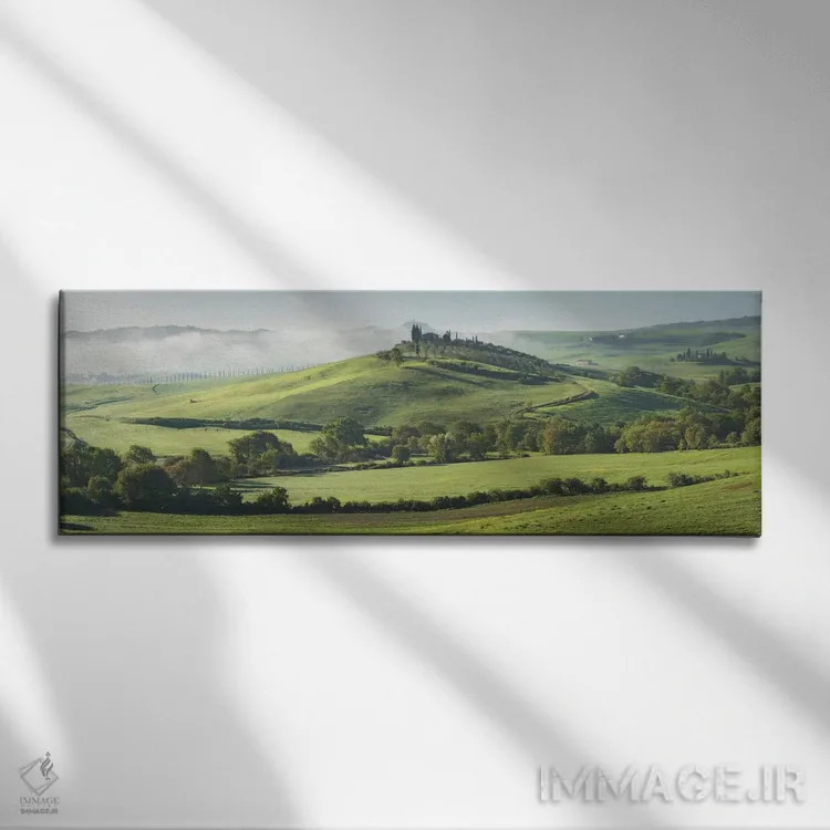 تابلو بگنو ویگنونی توسکانی ۵ اثر دیوید کلاپ - نمای روبهرو روی دیوار