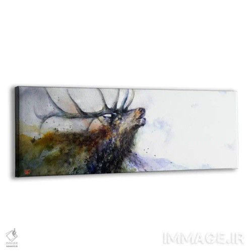 تابلو گوزن شمالی II اثر باور کراوزر - نمای پرسپکتیو محصول
