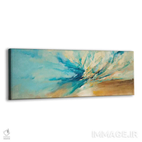 تابلو آبی اثر باورا دارگو - نمای پرسپکتیو محصول