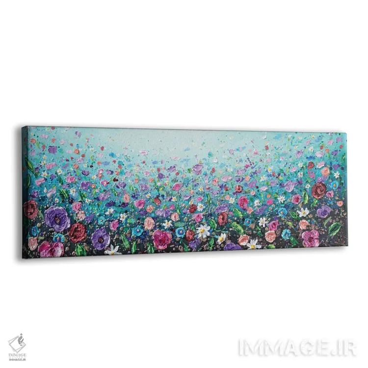 تابلو شکوفههای شکوفا اثر آماندا داگ - نمای پرسپکتیو محصول