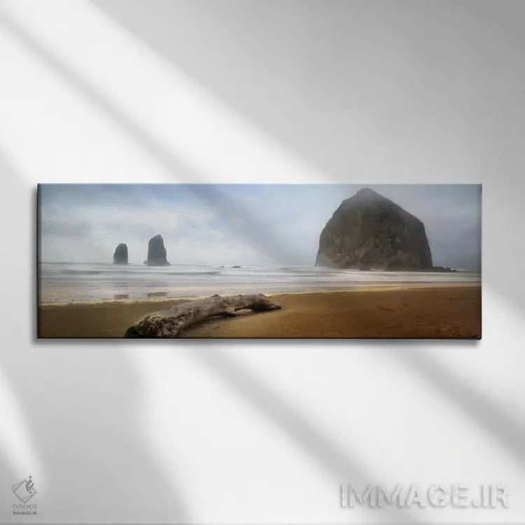 تابلو از ساحل کانون II اثر دیوید دروست - نمای روبهرو روی دیوار