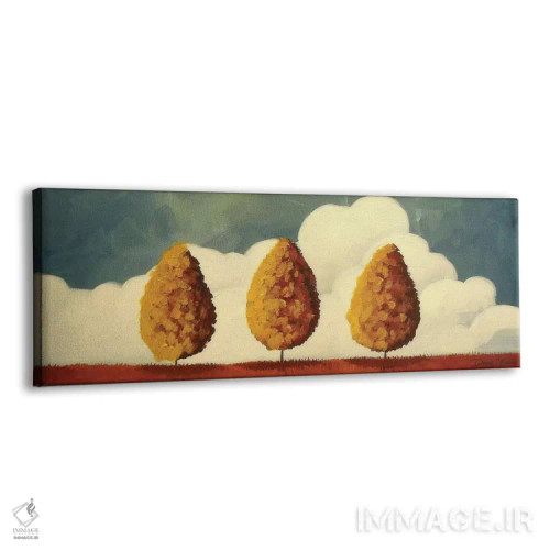 تابلو بوم و پوستر دیواری طرح «Maple Three» اثر Debbie Criswell - نمای پرسپکتیو محصول