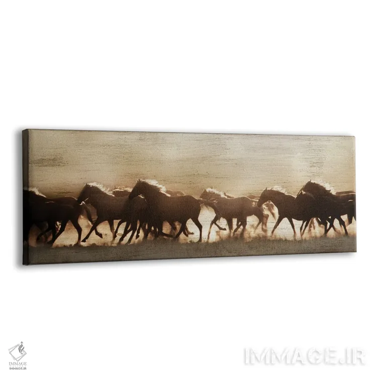 تابلو گردوخاک مرز غربی (استمپید) اثر دانیتا دلیمنت - نمای پرسپکتیو محصول