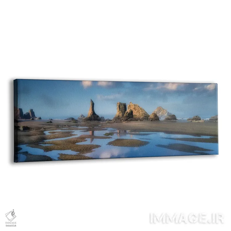 تابلو جزر و مد پایین دهم اثر دنیس فراتس - نمای پرسپکتیو محصول