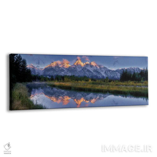 تابلو پانورامای تتون ۲ اثر دنیس فراتس - نمای پرسپکتیو محصول