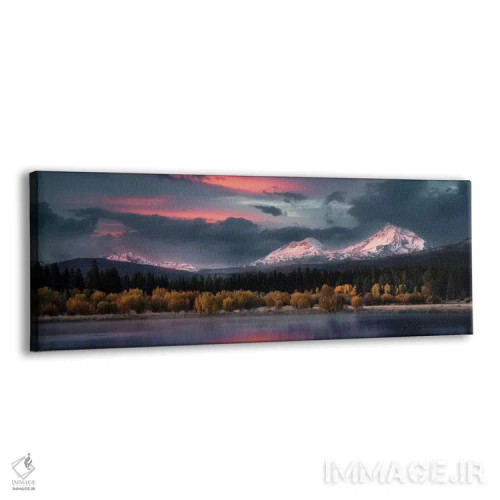 تابلو طلوع سه خواهر (نام محل) اثر دنیس فراتس - نمای پرسپکتیو محصول