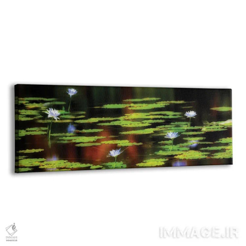 تابلو سوسنهای گرمسیری اثر دنیس فراتس - نمای پرسپکتیو محصول