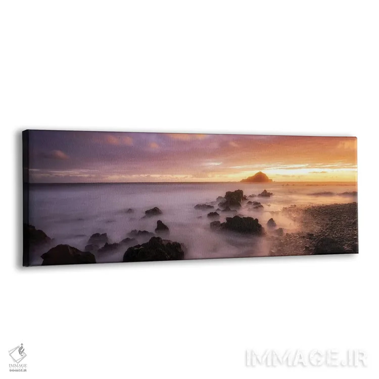 تابلو غروب هانا (محل: جزیره مائوئی هاوایی) اثر دنیس فراتس - نمای پرسپکتیو محصول