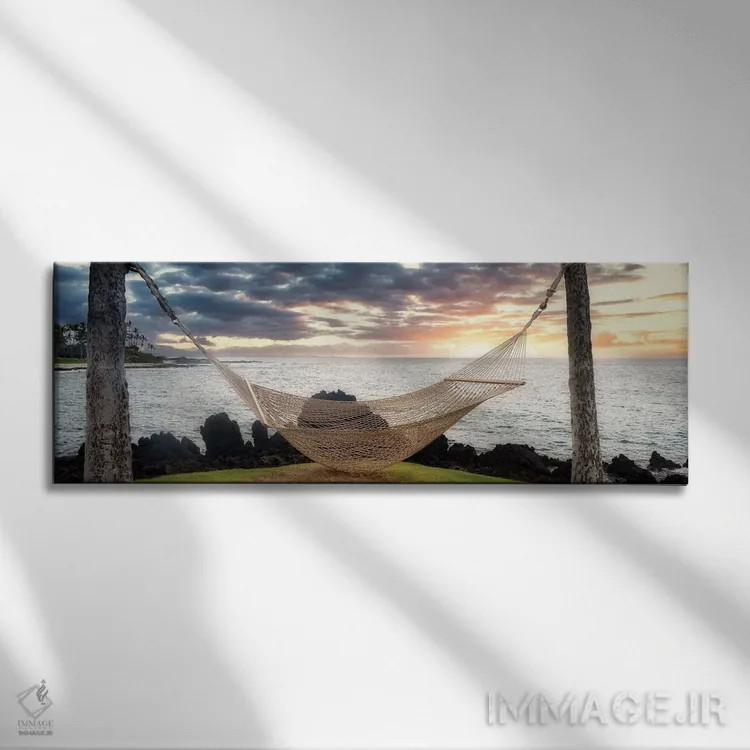 تابلو ننو گرمسیری اثر دنیس فراتس - نمای روبهرو روی دیوار