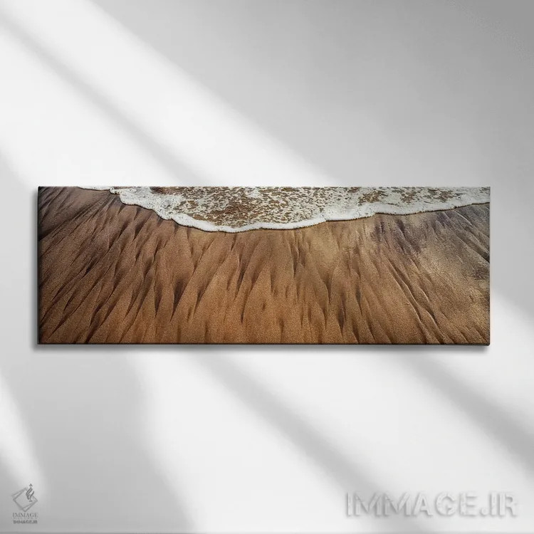 تابلو نقش ساحلی اثر دنیس فراتس - نمای روبهرو روی دیوار