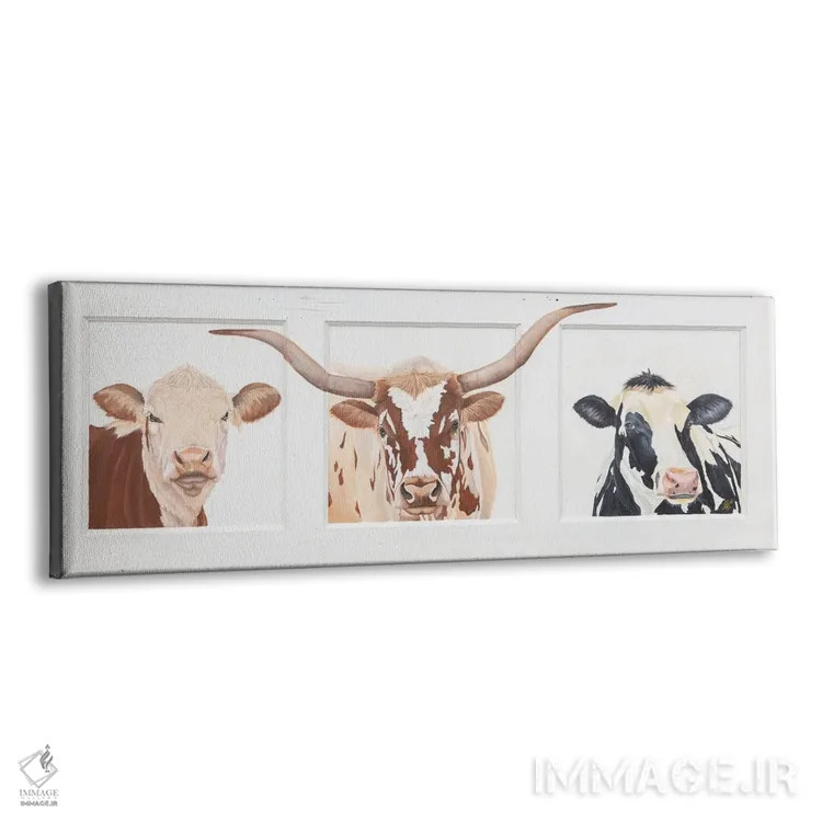 تابلو دوستان مزرعه اثر دایان فیفر - نمای پرسپکتیو محصول