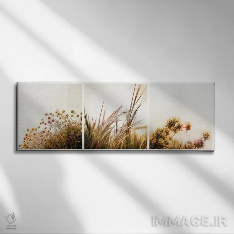 تابلو سهلتی آداجیو (اثر سهتکه موسیقایی) اثر دوریت فوگ - نمای روبهرو روی دیوار