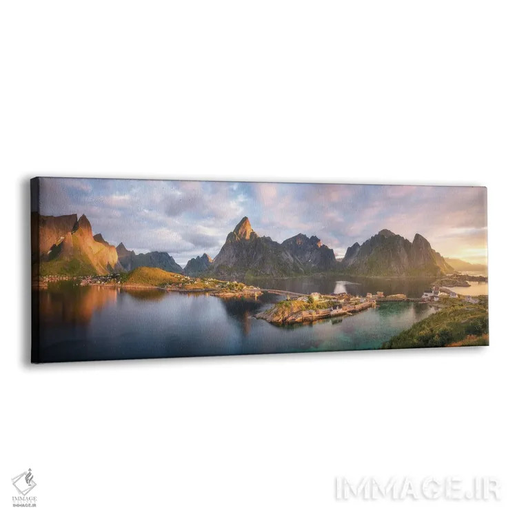 تابلو پانورامای طلوع تابستانی در ساکریسوی اثر دنیل گاستاگر - نمای پرسپکتیو محصول