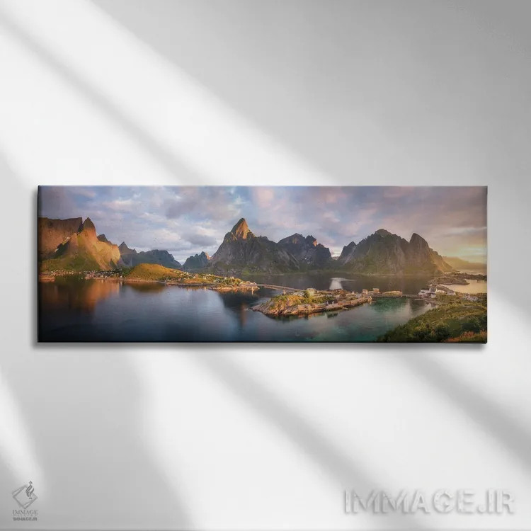 تابلو پانورامای طلوع تابستانی در ساکریسوی اثر دنیل گاستاگر - نمای روبهرو روی دیوار