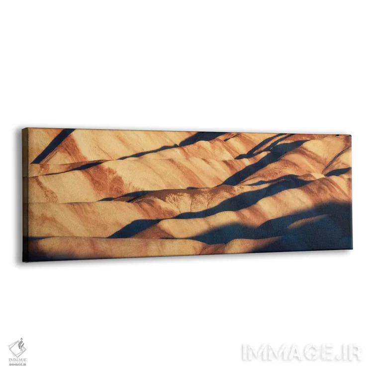 تابلو پانورامای بدلندز در دره مرگ (کالیفرنیا) اثر دنیل گاستاگر - نمای پرسپکتیو محصول