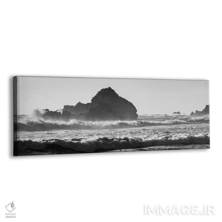 تابلو پانورامای ساحل بیگ سور (آمریکا) اثر دنیل گاستاگر - نمای پرسپکتیو محصول