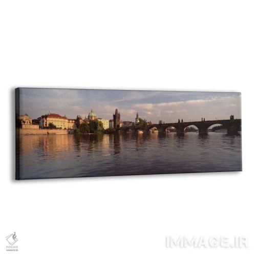 تابلو "پل چارلز بر روی رودخانه ولتاوا، پراگ، جمهوری چک" اثر پانورامیک ایمجز (استودیو عکاسی عریض) - نمای پرسپکتیو محصول