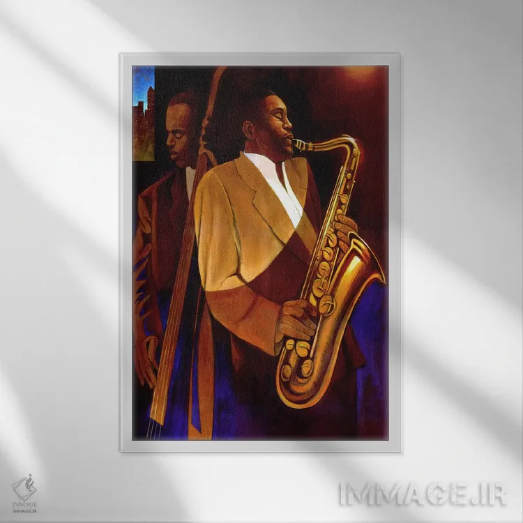 تابلو بدن و روح اثر کیت مالِت - نمای قابدار سفید