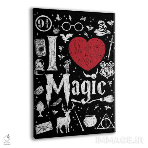 تابلو من عاشق جادو هستم اثر آنتونیو کامارنا - نمای پرسپکتیو محصول