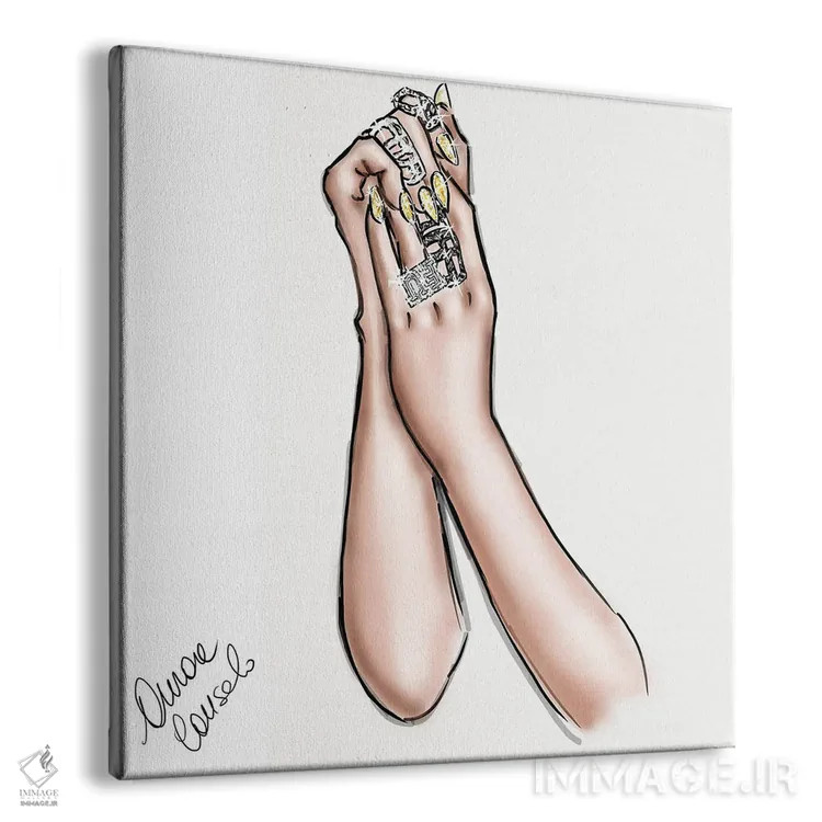 تابلو جواهرات اثر آتلیه کنسولو (استودیو هنری) - نمای پرسپکتیو محصول