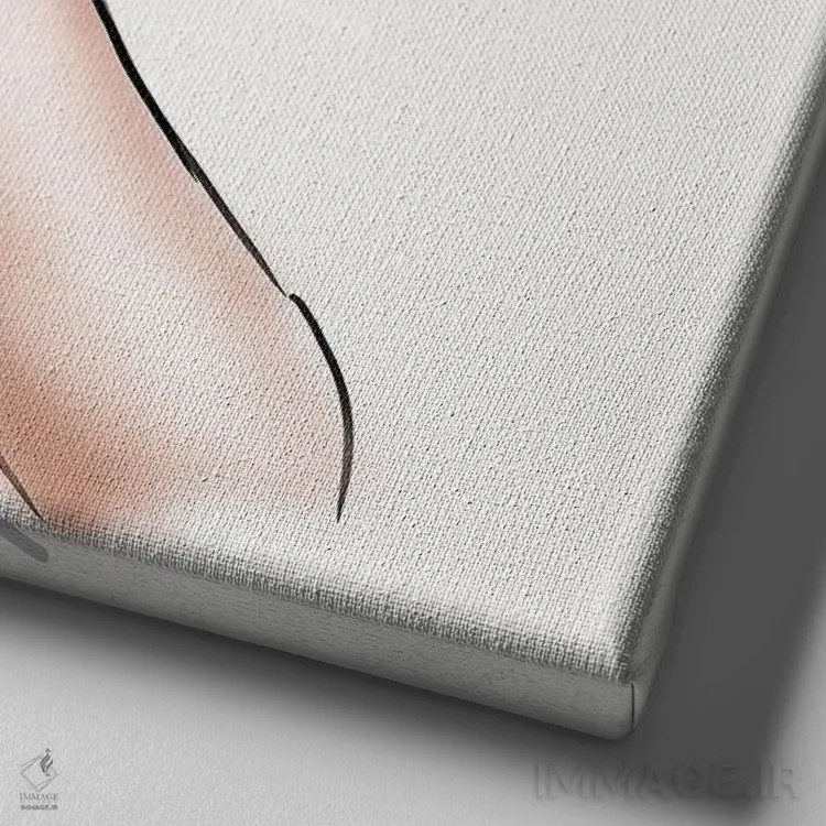 تابلو جواهرات اثر آتلیه کنسولو (استودیو هنری) - نمای نزدیک بافت بوم