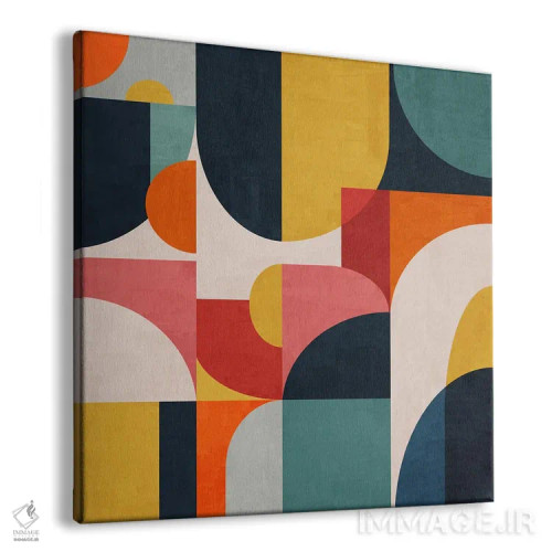 تابلو مفهوم هندسی شمارهٔ نود و شش اثر آنجِل استوز - نمای پرسپکتیو محصول