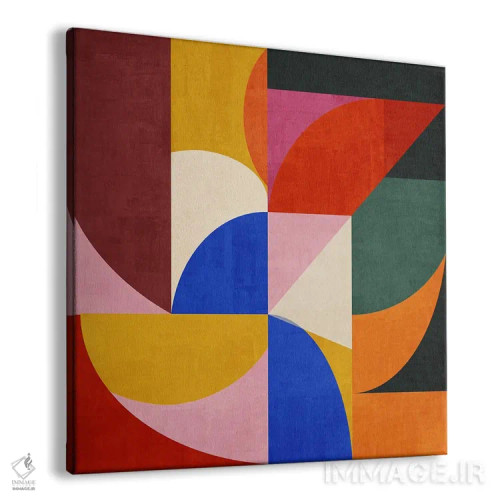 تابلو مفهوم هندسی شمارهٔ نود و نه اثر آنجِل استوز - نمای پرسپکتیو محصول