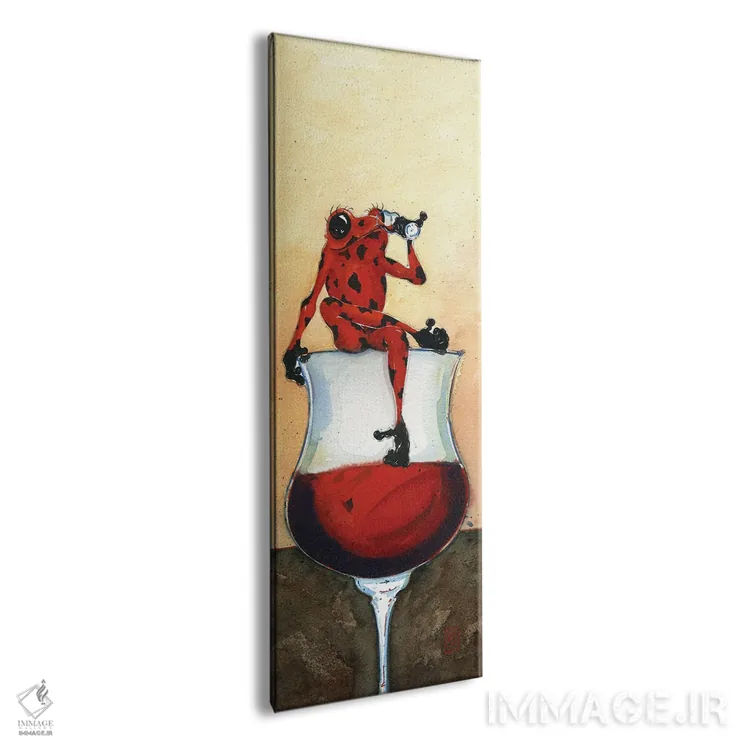 تابلو دختر شاد اثر بارتون دگراف - نمای پرسپکتیو محصول