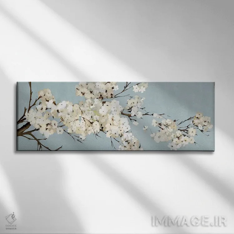 تابلو کیمونو I اثر آسیا جنسن - نمای روبهرو روی دیوار