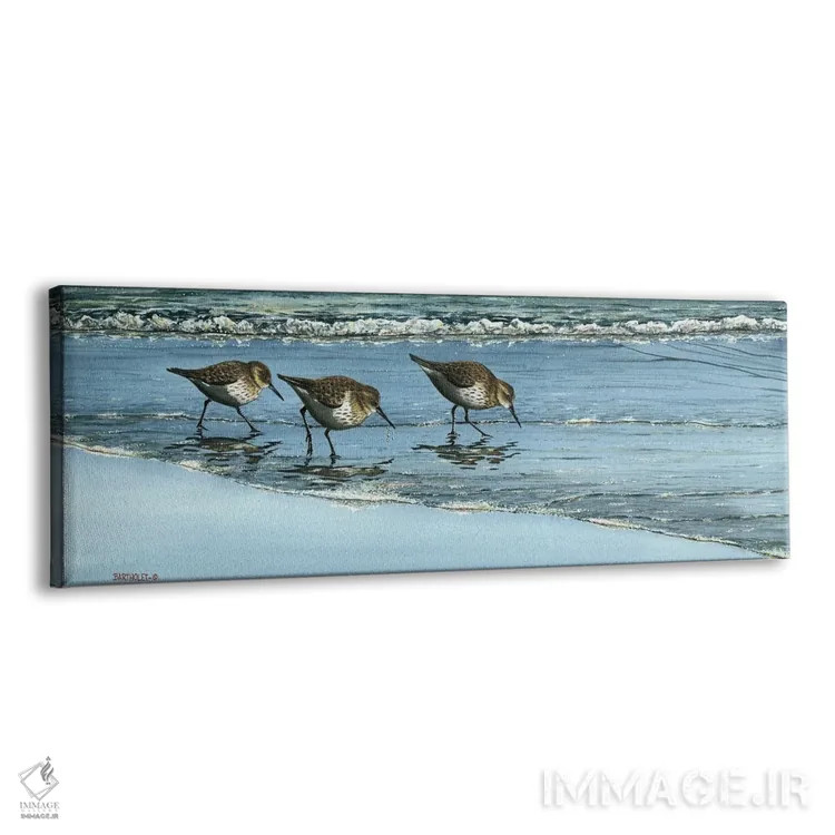 تابلو صبحانه در ساحل اثر دیو بارتولت - نمای پرسپکتیو محصول