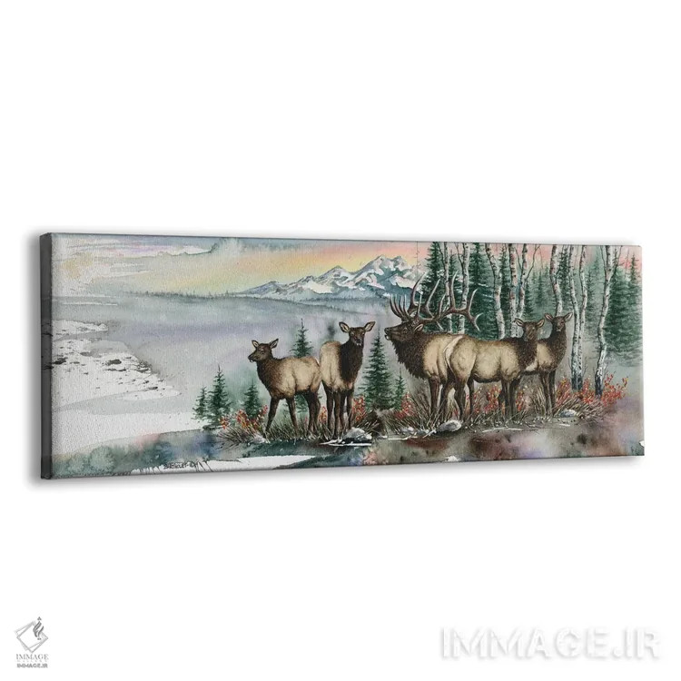 تابلو گاو نر پاکبریده (یا صریح) اثر دیو بارتولت - نمای پرسپکتیو محصول